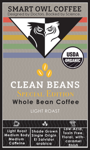 CLEAN BEANS LINE: Organic Whole Bean Coffees