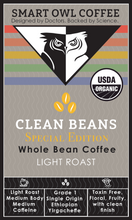 Load image into Gallery viewer, CLEAN BEANS LINE: Whole Bean Organic Coffee Light Roast