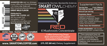Load image into Gallery viewer, Medicinal mushrooms, mushroom coffee, mushroom tea, coffee alternative, beneficial mushrooms, mushroom benefits, mushroom extract, mushroom powder, organic, coffee, organic coffee, red drops, smart owl coffee, smart owlchemy