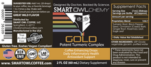 Load image into Gallery viewer, GOLD DROPS Smart OWLchemy - 2oz Potent Turmeric Extract
